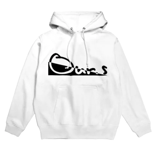 スラッシュロゴ Hoodie