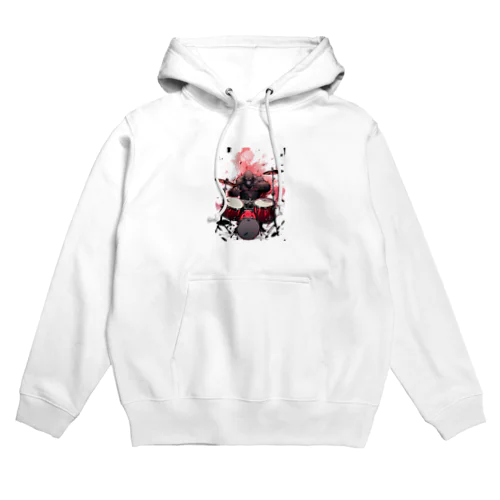 ゴリラドラマー　エンジェル717 2065 Hoodie