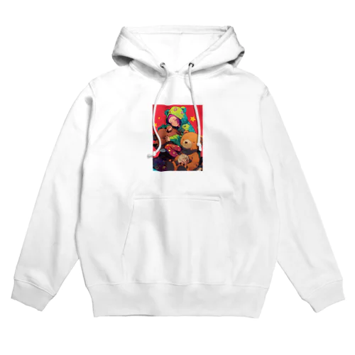 熊と仲良し　ラフルール　1859 Hoodie