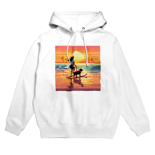 波乗りデビュー！ Hoodie