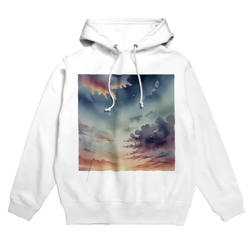 空のグラデーション Hoodie