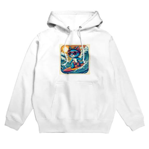 猫サーファーたま Hoodie