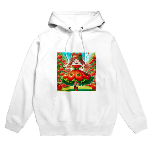 可愛い、トマト、リコピン Hoodie