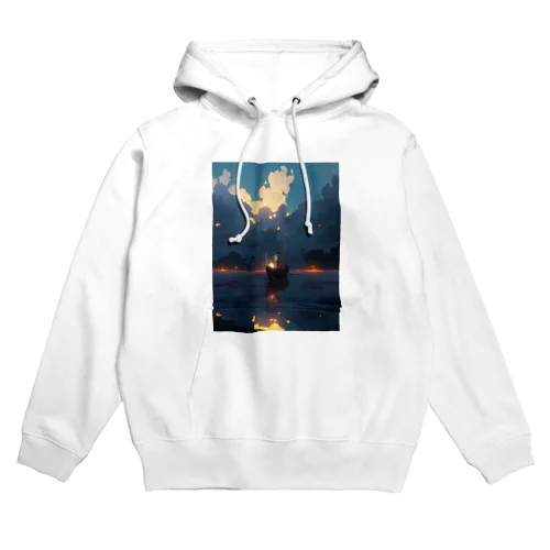 漁り火　なでしこ1478 Hoodie