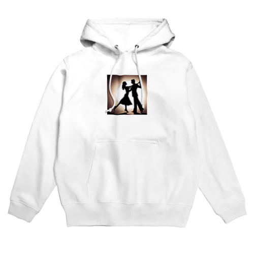 デュエットダンスシルエット Hoodie