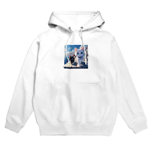 お散歩猫シリーズ Hoodie