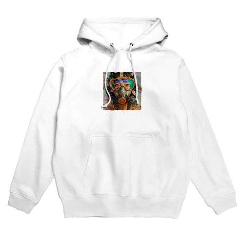 gasmask girl spring 2024 Hoodie