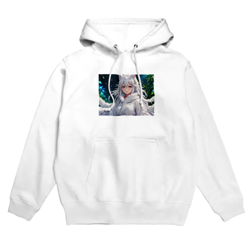 もふもふの巫女 Hoodie