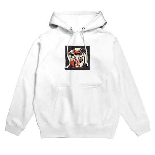 バカンスキツネ Hoodie