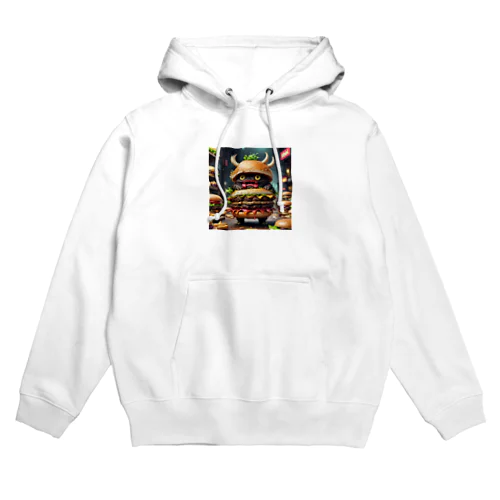 トリプル肉厚ビーフバーガー妖怪　バグドガルド Hoodie