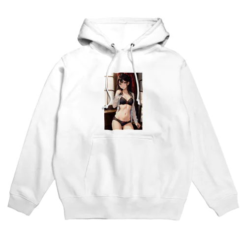 カワイイ下着女子 Hoodie