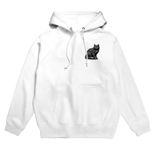 metal cat Hoodie