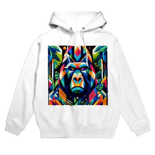 グラフィックゴリラ Hoodie