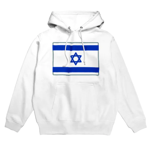 イスラエルの国旗 パーカー