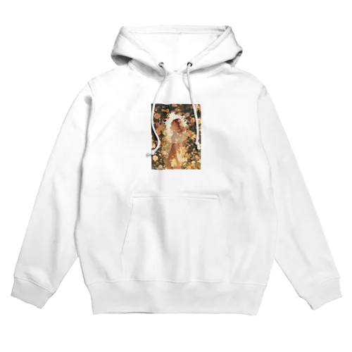 バラのアーチをくぐる美女　ラフルール　1859 Hoodie