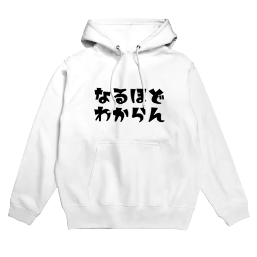 なるほどわからん Hoodie