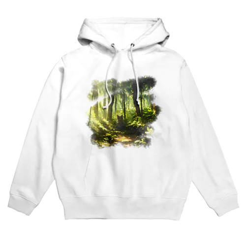 風景_森と猫014 Hoodie