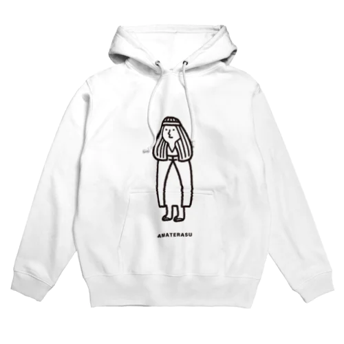 AMATERASU_WOMAN_LINE_BK Hoodie