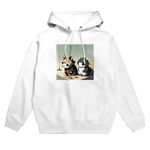 ストリート系のネズミたち Hoodie