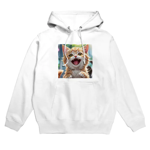 かわいい笑顔がたまらない子猫 Hoodie