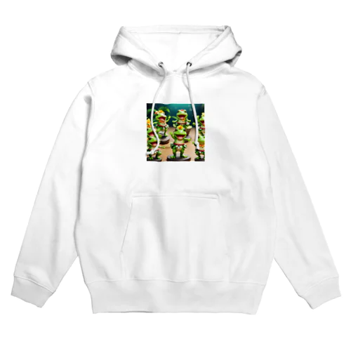 パーティーカエル Hoodie