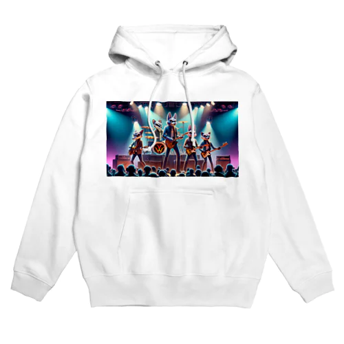 ワイルドロックフェスタ - ダンシングアニマルズ Hoodie