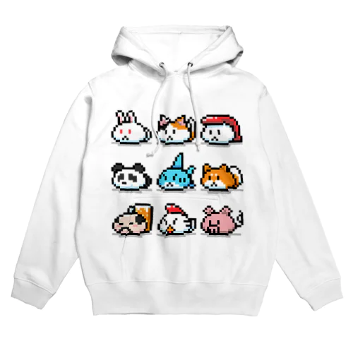 ドットあにまるズ Hoodie