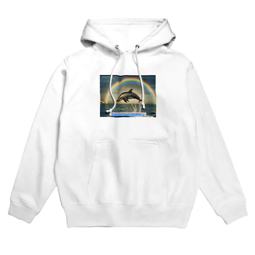 虹の輪イルカ Hoodie