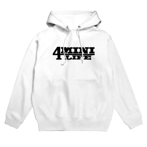 4miniライフ 4ミニ バイク ブラック Hoodie