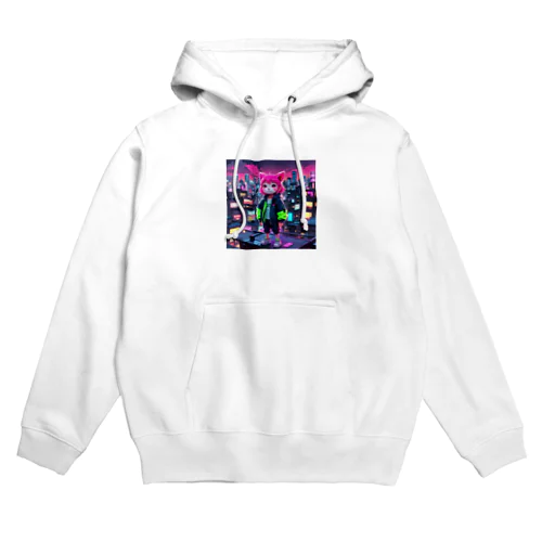 ネオン妖怪　エモナ Hoodie