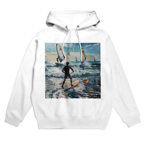 supとwindsurfingレース　エンジェル717 2065 Hoodie