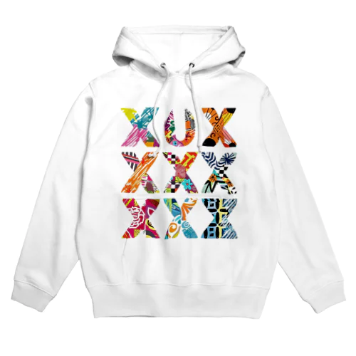 xxxxxxxx カラフル・クロス：多様性の融合 Hoodie