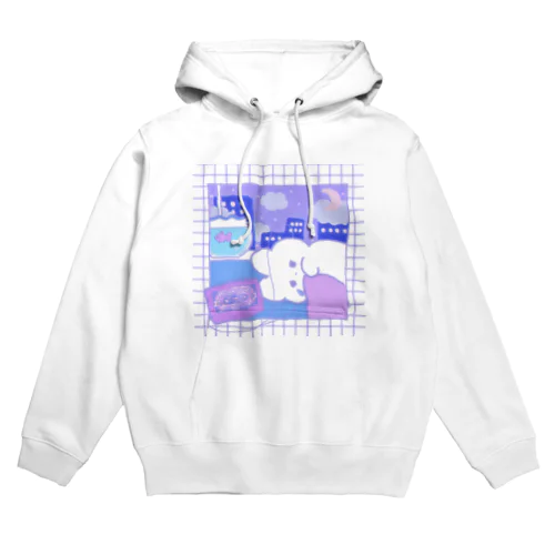 えもい時間を過ごすむにちゃん。 Hoodie