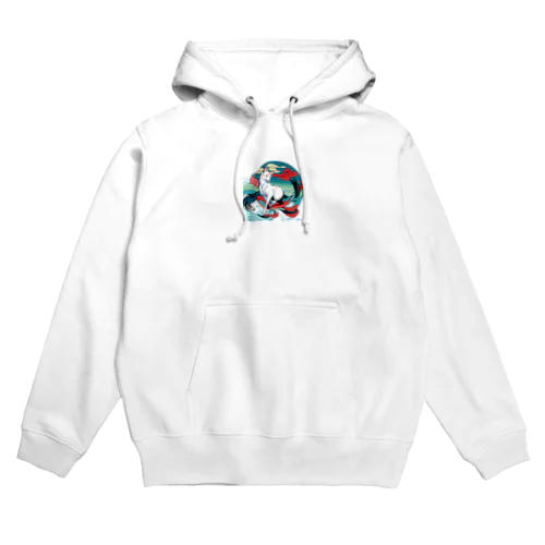 うきよ犬1 Hoodie