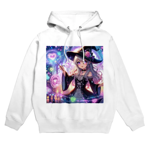 新鮮な魔法少女が、かわいらしさ全開で愛の力を解き放つ✨ Hoodie