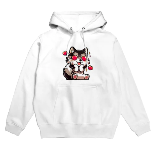 らぶいフェンリル Hoodie