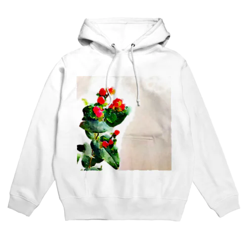 赤い実 Hoodie