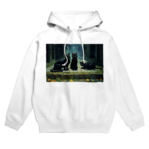 黒の三頭政治 Hoodie