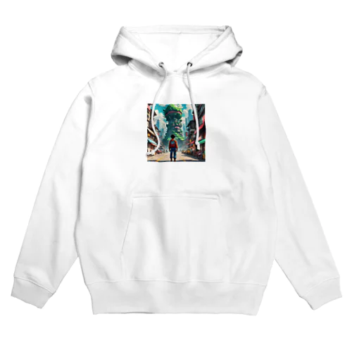 冒険の世界へ Hoodie