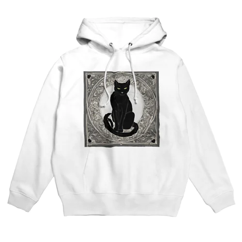 黒猫 Hoodie