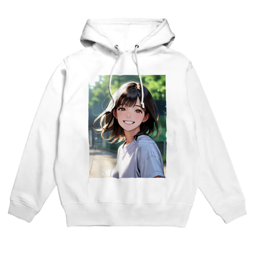 元気をもらえる笑顔 Hoodie