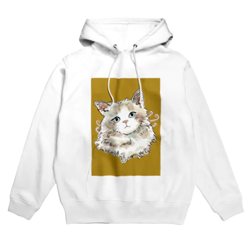 猫。見つめて。 Hoodie