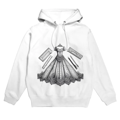 定規の女王 ウェディング Hoodie