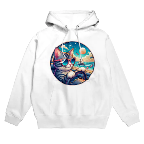 サマーキャット Hoodie