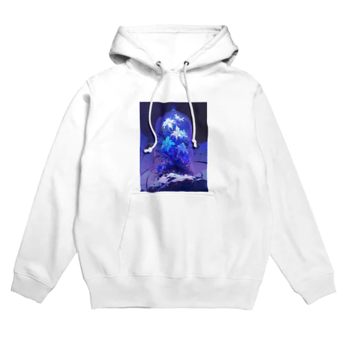 ブリザードフラワーをガラスドームの中へ　ラフルール　1859 Hoodie