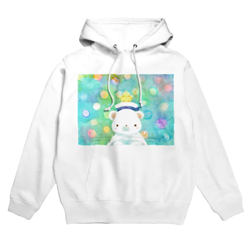 白くまとひよこ Hoodie