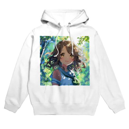 セーラー服の可愛い女の子　Tomoe bb 2712 Hoodie