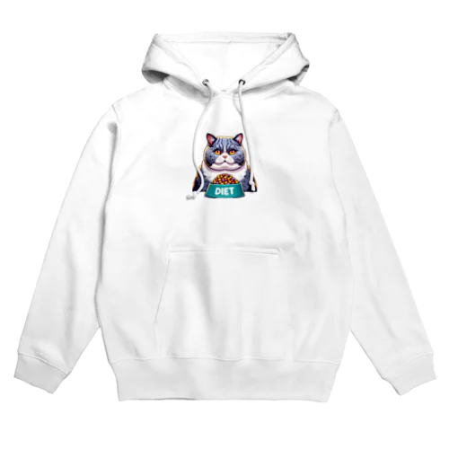 お腹が空いた猫 Hoodie