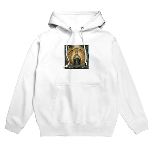 宝くじの運を持った荘厳で穏やかな神様 Hoodie