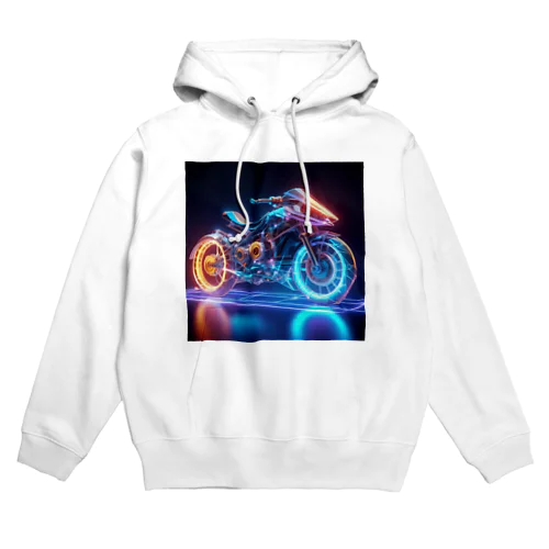 バイクホログラム Hoodie